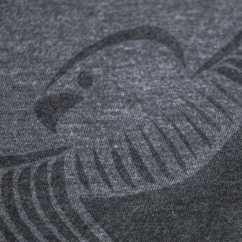 Soar Heather Black Short Sleeve Unisex Tee