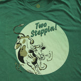Two steppin tee detail from radxdesign
