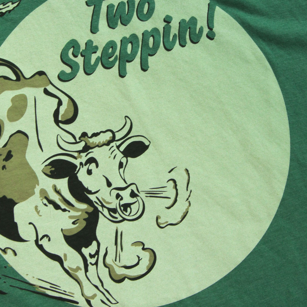Two steppin tee closeup from radxdesign